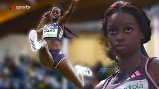 Fatima DIAME Womens Long Jump Spanish Indoor Championships 2024