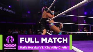 Malia Hosaka VS. Chantilly Chella - WOW Women Of Wrestling - WOW Superheroes