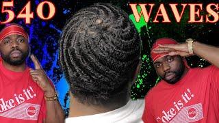 360 waves  Full brush session 540 waves...