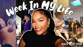 a week in my life  dinner with Alicia Keys & Glorilla hair appt and more  arnell armon