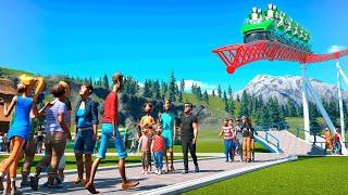 Roller Coaster vs Guests – Planet Coaster