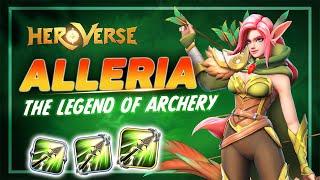 ALLERIA - THE LEGEND OF ARCHERY  HEROVERSE  Hero Spotlight #3