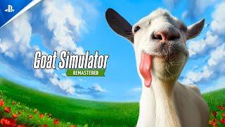 Goat Simulator Remastered - Announcement Trailer  PS5 Games