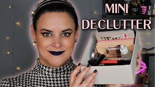 MINI DECLUTTER  saying goodbye to 20 makeup items