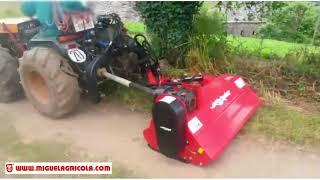 MiniTractor BJR Articulado - Trituradora Windland FKDL1100