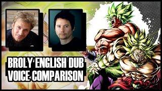 【DBZ & DBS】Broly’s English Dub – Voice Comparison Vic Mignogna & Johnny Yong Bosch