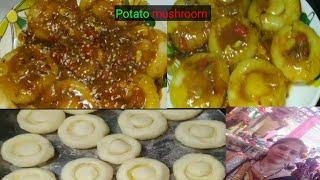 Trending potato mushroom recipe in odia recipe #potato mushroom #Yummy   @sujatasstarkitchen7211