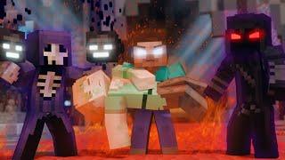 The Ultimate HEROBRINE LIFE Part 1 - Minecraft Animation