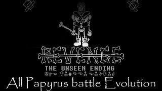 REVENGE the unseen ending New version All papyrus battle Evolution20162018