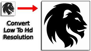 SD to HD IIHow to Convert Low  To High  Resolution  In Photopea II Photopea Tutorial