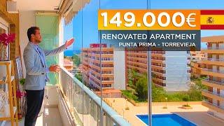 Holiday apartment  Penthouse in Torrevieja in Punta Prima with sea views and 2 bedrooms