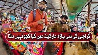 Karachi Ki Nayi Bara Market Jahan Dunya Bhar Ka Saman Milta hy  Pakistan Kay Sath