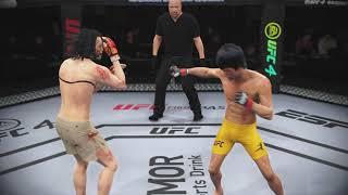 UFC 4  Buce Lee vs. Sephora Maria Noori HOT MODEL  EA Sports UFC 4