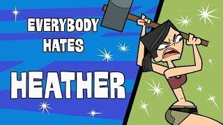 TOTAL DRAMA Everybody hates Heather  More than 1 hour of Heathers best moments