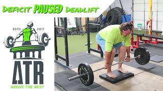Deficit Paused Deadlift - Is your Deadlift Weak Off the Floor? Fix It with this Deadlift Variation