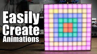 How to Easily create Animations for your LED Matrix