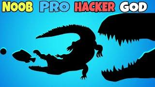 NOOB vs PRO vs HACKER vs GOD in Evolution Merge - Eat and Grow