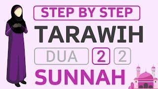 FIRST SET TARAWIH at Home Female Step-by-Step Beginners Guide to 2 Rakat Sunnah Taraweeh Prayer