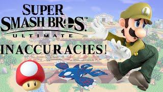 Super Smash Bros Ultimate Inaccuracies