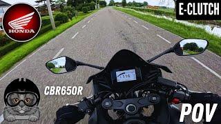 HONDA CBR650R E-CLUTCH QUICKSHIFTER 2024  POV