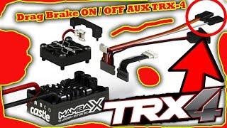 Castle Mamba X AUX Setup for Traxxas TRX-4