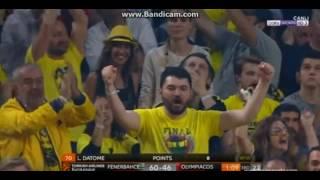 Fenerbahçe Olympiakos  final  80-64 Euroleague THY Avrupa Ligi Final Four