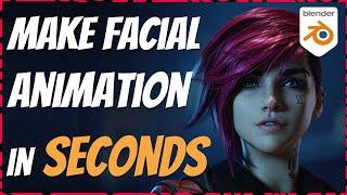 Blender Facial Animation Addon  Faceit