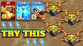 Th14 Zap Super Dragon With Dragon Rider Attack Strategy 5 Super Dragon + 9 Zap + 3 Dragon Rider