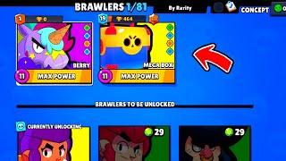 NEW CURSED BRAWLER BERRY COMPLETE FREE UPDATE GIFTS FROM SUPERCELL \ Brawl Stars  concept