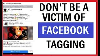 How to stop people from TAGGING you on Facebook 2022