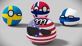 USA KNOWS FLAGS 5  Countryballs Animation