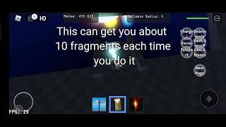 Thanos simulator by blg42598 how to easily get fragments