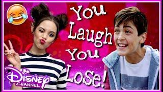 Try Not To Laugh challenge Famous Disney Stars Trying To Be Funny On Musical.ly