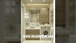 En yeni modern banyo dolapları modelleri ve dekorasyonları.