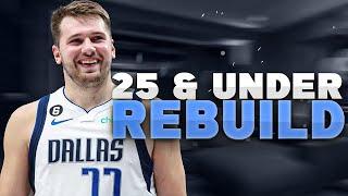 THE 25 AND UNDER REBUILD CHALLENGE IN NBA 2K23