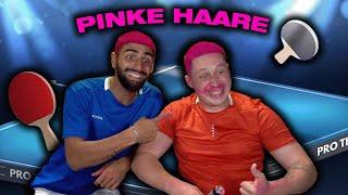 TISCHTENNIS MATCH Endet mit AGGRESSIONEN  VERLIERER bekommt PINKE HAARE