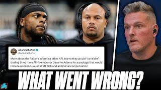 What Went Wrong With Davante Adams & The Raiders?  Pat McAfee Reacts