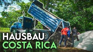 Hausbau in Costa Rica - Lieferung der Baumaterialen & Fundament ausheben Episode 15