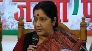 Advani proposes Sushma Swarajs name for post of BJP president Sources
