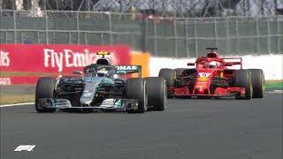 Vettels Last-Gasp Pass on Bottas  F1 Best Overtakes of 2018