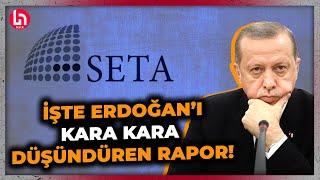 Erdoğan kabus görebilir İşte SETAnın Erdoğanı şoke edecek raporu