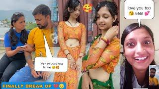 FINALLY BREAK UP   PRANK ON BOYFRIEND  GONE EMOTIONAL  SAB KHATAM  