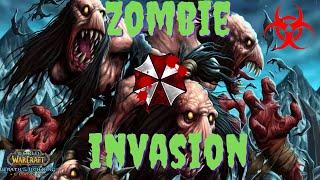 The Zombie invasion in Azeroth WOTLK Pre Patch Event