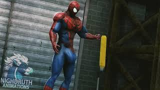 the spider ️ mans muscles growth 