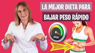 La DIETA para BAJAR de PESO RÁPIDO FÁCILMENTE  Cómo bajar peso rápidamente  Nutrición y Dietética