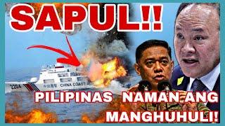 GANTIHAN NA PILIPINAS MANGHUHULI NA RIN NG MGA CHINESE NA PAPASOK SA WEST PHILIPPINE SEA