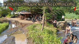 VIRAL WARUNG LEGENDARIS PINGGIR SUNGAI SELOMALANG MOJOKERTO