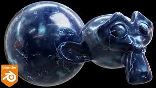 Procedural Blue Marble Material Blender Tutorial