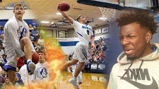 RIFF RAFFS COUSIN IS NASTY MAC MCCLUNG EATING AT ADIDAS UPRISING D1 BOUND REACTION