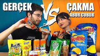 REAL VS FAKE JUNK FOODS  SWISH SWISH MERVE GOURMET SERIES 223. EPISODE @KEOWRI